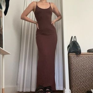 SKIMS DUPE MAXI DRESS